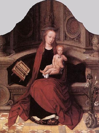 Adriaen Isenbrant Virgin and Child Enthroned Sweden oil painting art